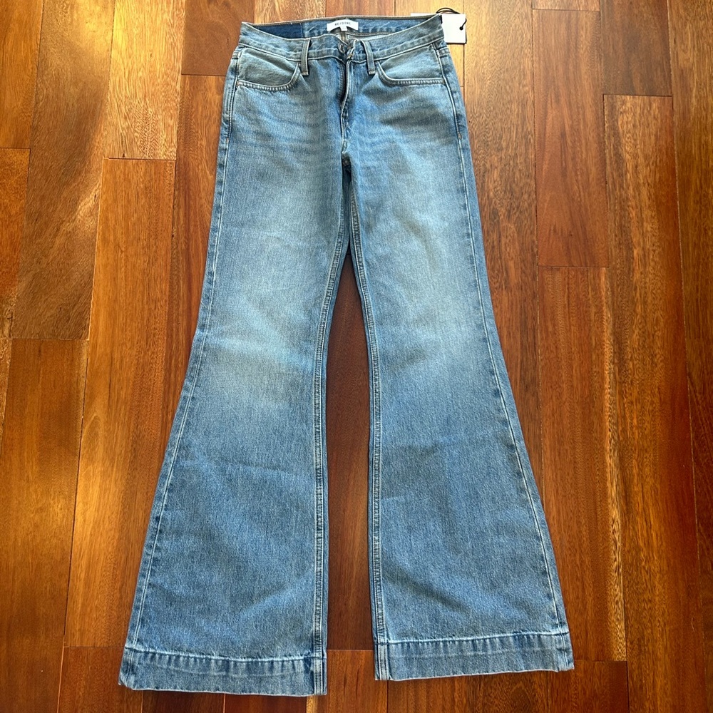 RE/DONE 70’s low rise bell bottoms